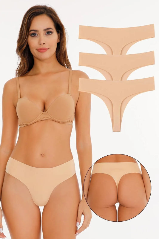 Soft Lazer Kesim Tanga Külot 3lü Paket Set